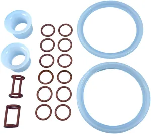 1 Bag of Gaskets Red Seal Rings, Compatible for MK, Soft Ice Cream Machines Spare Parts Replacement Fittings