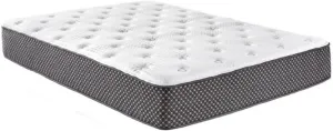 12-inch Plush (Soft) Hybrid Queen Size Mattress Made in The USA | 360 Stretch Wicking Fabric Cover | Adjustable Base Compatible