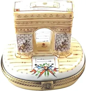 Arc De Triomphe Limoges Box Figurine