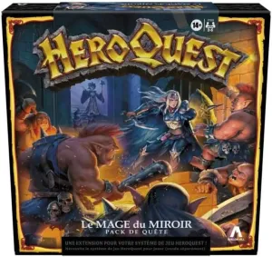 Avalon Hill HeroQuest, Mirror Mage Quest Pack, Role Play, 2-5 Players, Ages 14 and Above, HeroQuest Game System Required