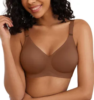 Avidlove Wireless Bras for Women Comfy Seamless Bra No Underwire Bras Full Coverage Bralettes Soft Comfortable Everyday Bra