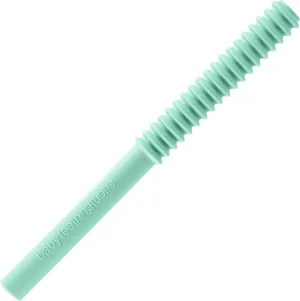 Baby Teething Tubes - Made in The USA Baby Teething Toys - Soft & Durable Infant Toys and Toddler Silicone Teether - 7 Inches, Mint - Baby Must Haves for Teething Relief - Food Safe & Easy to Clean