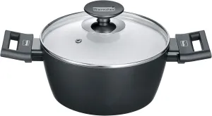Berndes Aluminium Induction Smart Cooking Pot 20 cm Aluminium Black / White