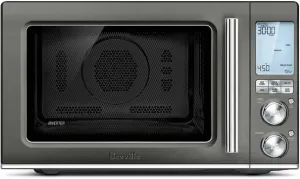 Breville BMO870BST1BUS1 Combi Wave 3-in-1 Microwave, Air Fryer and Convection Oven, Black Stainless Steel