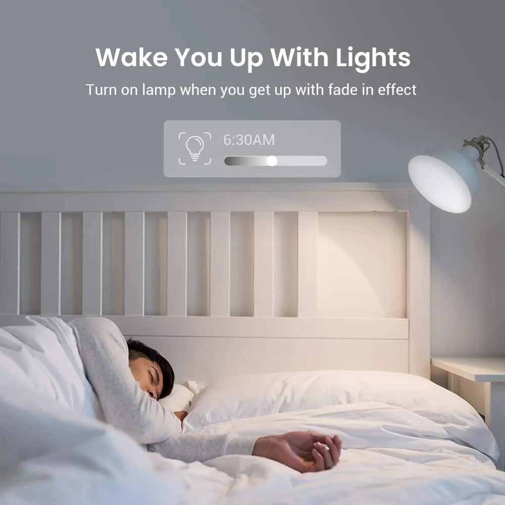 Broadlink Smart Bulb, 10W RGB Dimmable Wi-Fi LED Smart Light Bulbs Color Changing A19 800lm, Works with Alexa, Google Home, Siri and IFTTT, No Hub Required (4-Pack)