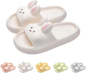 Bunny Slippers - Women's Lovely Summer Indoor Home Non-slip Thick Sole Couple Slippers