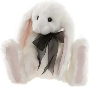 Charlie Bears 2022 - Magicians Nephew | White Plush Bunny Rabbit Teddy Bear - Handmade Collectable Soft Toy Gift - 14"