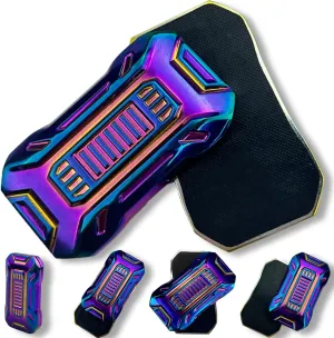 Cool Fidget Toys Adults for Relax, EDC Fidget Slider with Various Gameplay, Magnet Slider Fidget, Lightning Infinite Fidget Slider, Fidget Toys Adults Metal Slider, Gifts for Boyfriend and Father