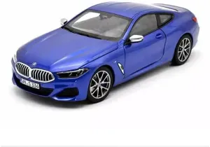 for NOREV 2019 for 8 Series for BMW for 850i Blue 1:18 Car Pre-Built Model
