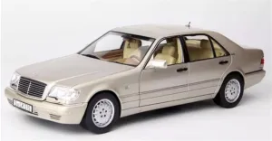 for NOREV for Mercedes for Benz for S600 for w140 1997 1:18 Truck Pre-Built Model