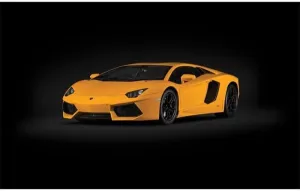 for Pocher for Lamborghini for Aventador for LP 700-4 for Giallo Orion 1:8 Car Pre-Built Model