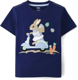 Gymboree Boys' and Toddler All Holidays Short Sleeve Embroidered Tops