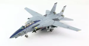 Hobby Master Grumman F-14D Tomcat No 164347, VF-213 Black Lions, 2006 Final Cruise 1/72 DIECAST Aircraft Pre-Built Model