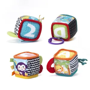 Infantino Discover and Play Soft Blocks Development Toy