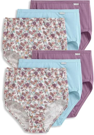 Jockey Women's Underwear Plus Size Elance Brief - 6 Pack