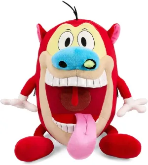 Kidrobot Ren & Stimpy HugMe Shake-Action 16Inch Stimpy Plush
