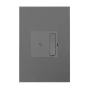 Legrand adorne with Netatmo Tru Universal Wi-Fi Enabled Smart Dimmer Switch in Magnesium, WNAL50M1