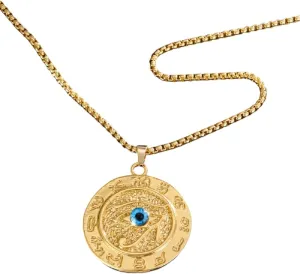 New 2025 Unisex Pendant Necklace Eye Of Horus, Ancient Egypt The Eagle Decoration Jewelry Luxury With For You Accessories Trendy Creative For Women And Men