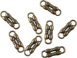 New 2026 100Pcs 16.6X5.8Mm Copper-Tone Crafted Bar Connectors H2111 Jewelry Fashion Accessories Creative Gift