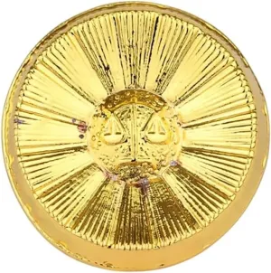 New 2026 Unisex Stainles Stell Anime Attorney Justice Badge Brooches Pins Lawyer Prosecutor Judge Metal Lapel For Men Bag Coat Jewelry Gifts Fashion Trendy Accessories Creative Gift For Women And Men