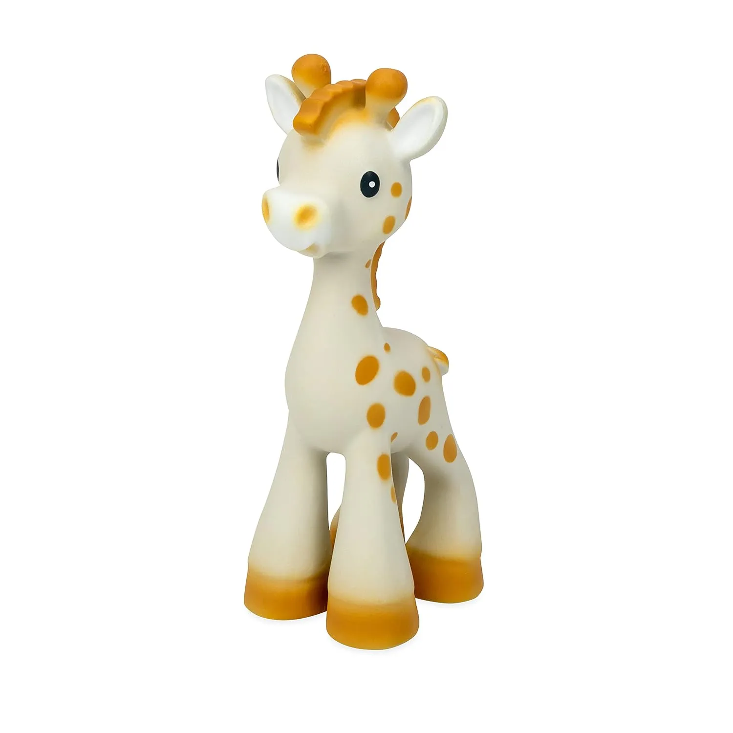 Nuby Jackie The Giraffe Natural Rubber Baby Teether - 3  Months - Baby Teething Toy