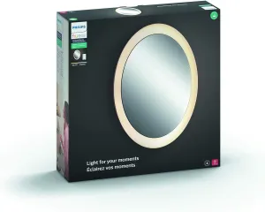 Philips Hue White Ambiance Adore Smart Lighted Mirror with Dimmer Switch (Requires Hue Hub, Works with Amazon Alexa, HomeKit & Google Assistant)