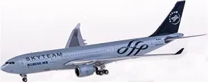Phoenix Korean Air SkyTeam Airbus A330-200 HL8212 1?400 DIECAST Aircraft Pre-builded Model