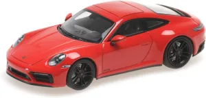 Porsche 911 (992) Carrera 4 GTS 2019-1:43 - Minichamps, Red