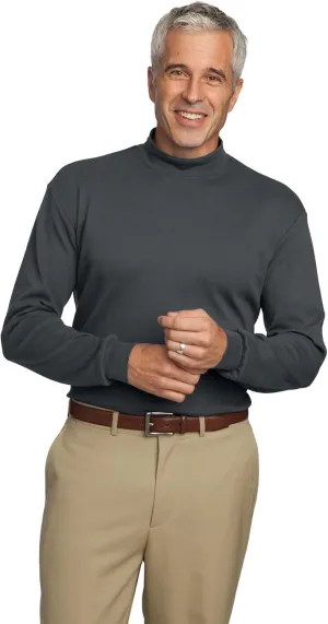 Port Authority Interlock Knit Mock Turtleneck. K321
