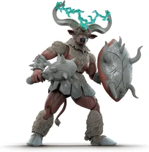 Power Rangers Lightning Collection Mighty Morphin Mighty Minotaur 6-Inch Premium Collectible Action Figure Toy, Accessories, Kids 4 and Up