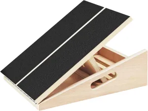 Professional Wooden Slant Board, Calf Stretcher Slant Board, Adjustable Incline Board and Calf Stretcher, Slant Board for Calf Stretching