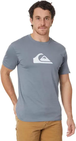 Quiksilver Men's Comp Logo Short Sleeve Screen Tee