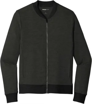 SPORT-TEK Women's Lightweight French Terry Bomber LST274