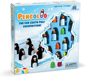 Tabletop Board Game, Find The Eggs, Preschool Kids Adults Family Games, Award Winning, Ages 4 , Pengoloo (Plastic Version) by Blue Orange Games