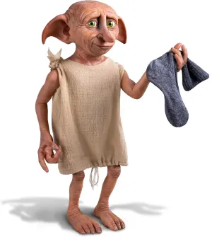The Ashton-Drake Galleries Warner Brother's Harry Potter Dobby The House Elf Collectible Figure, 18 inches, Poseable, Hand-Painted Vinyl