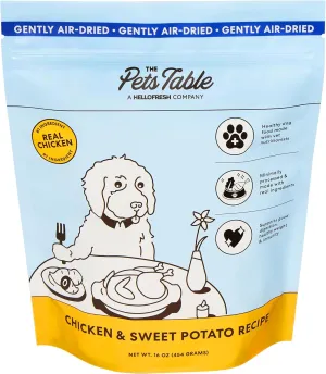 The Pets Table Chicken & Sweet Potato Air Dried Dog Food, 16 Ounce Bag