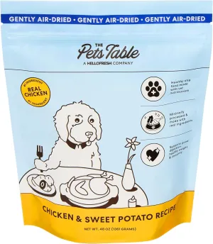 The Pets Table Chicken & Sweet Potato Air Dried Dog Food, 48 Ounce Bag