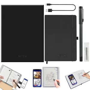 Xnote - Ai-Powered Smart Writing Set, Xnote Smart Writing Set, Digital Notebook with Smart Pen, Digital Electronic Notebook for iOS and Android Phone for Learning, Office Note and Drawing (Black)